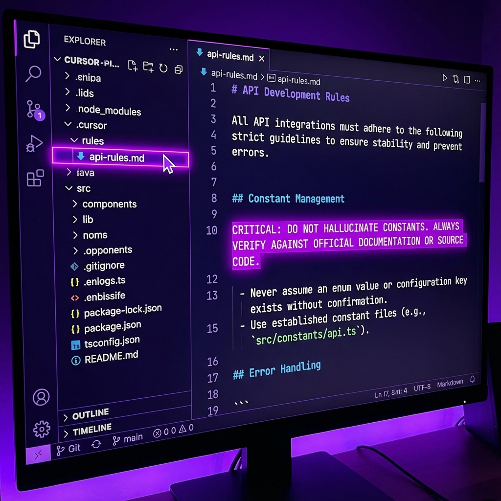Cursor Rules Pack Structure