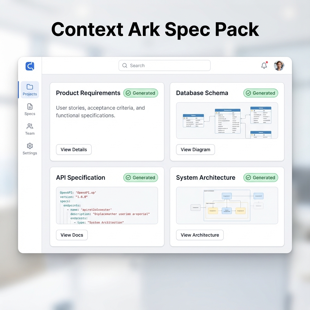 Context Ark Spec Pack